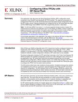 Configuring Xilinx FPGAs with SPI Serial Flash