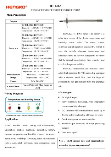 industrial humidity sensor HT-E065