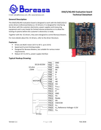 Motor driver D50/5/4Q-E2+M2