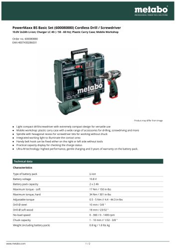POWERMAXX BS BASIC SET