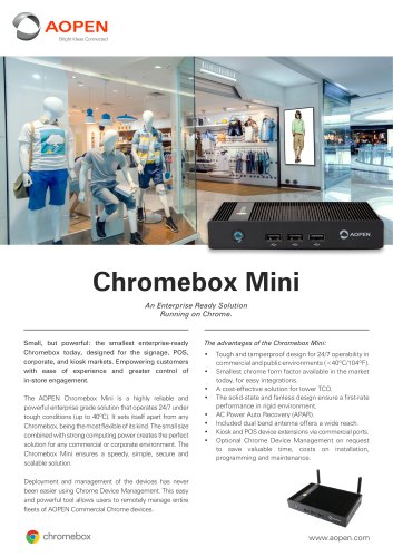 Chromebox Mini