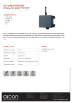 product data sheet RCV CBB-1 PROFIBUS