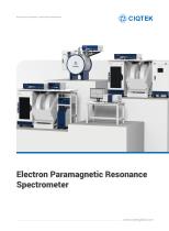 Electron Paramagnetic Resonance Spectrometer