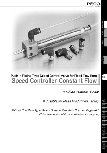 Speed Controller Constant Flow
