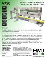 FACTORY LEVEL DISPENSING WITH UNLIMITED OPTIONS A750