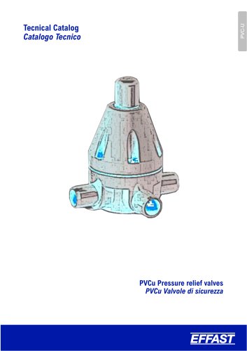 MVP - PVC-u Pressure releif valves