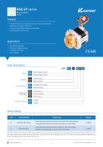 KAS-ST Peristaltic Pump Data Sheet
