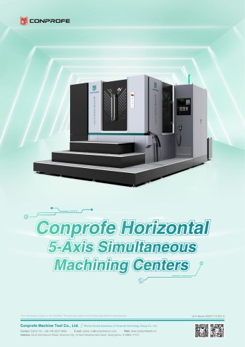 ULH Conprofe Horizontal 5-Axis Simultaneous Machining Centers