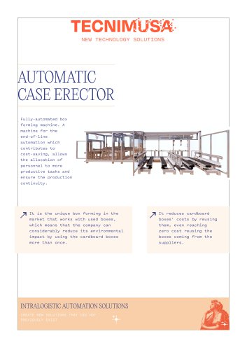Automatic Case Erector