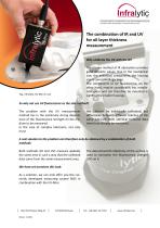The combination of IR and UV for oil layer thickness  measurement