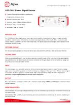 ATG-2081 Power Signal Source