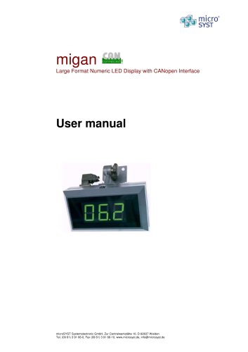 CANopen Interface