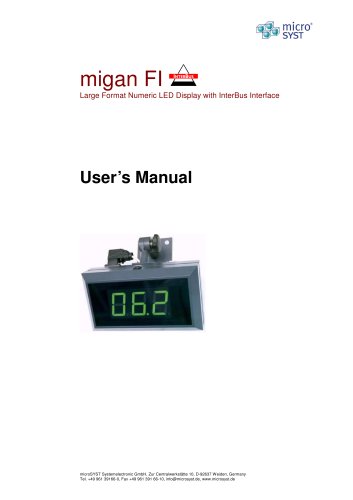 Interbus Interface