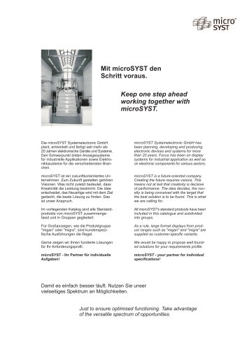 Product catalog