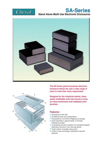 Stand Alone Multi Use Electronic Enclosures