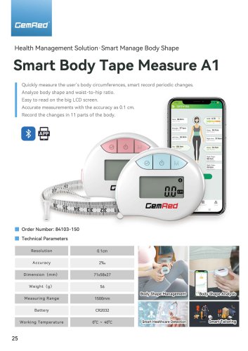 Smart Body Tape Measure A1