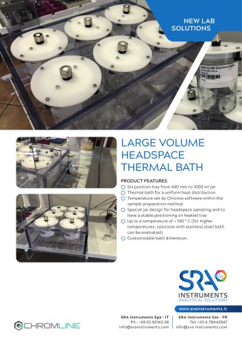 LARGE VOLUME HEADSPACE THERMAL BATH