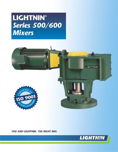 LIGHTNIN 500/600 Series Mixers
