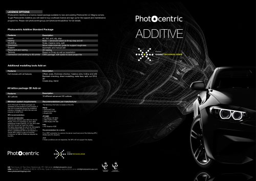 Photocentric-Additive-Brochure