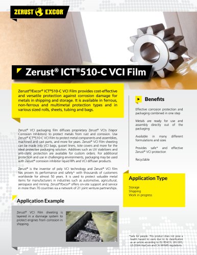 Zerust® ICT®510-C VCI Film