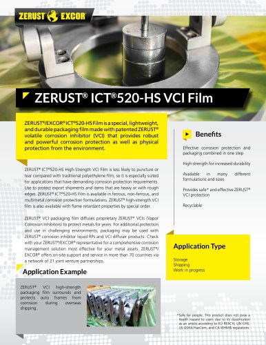 ZERUST® ICT®520-HS VCI Film