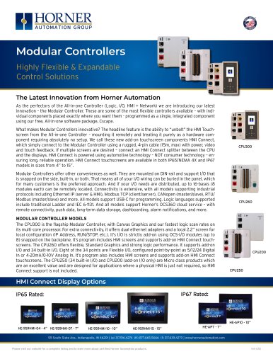 Modular Controllers
