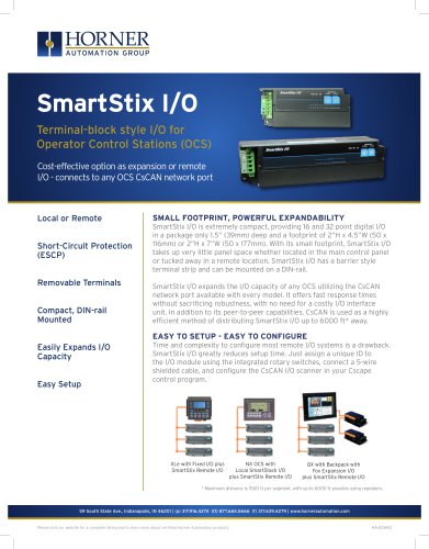 SmartStix I/O