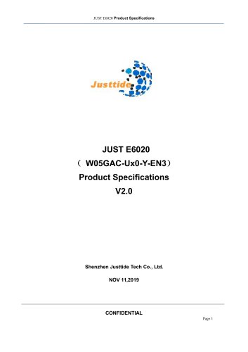 JUST E6020