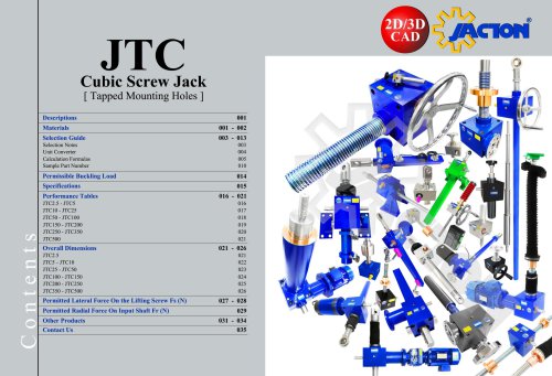 JTC Cubic Machine Screw Jack