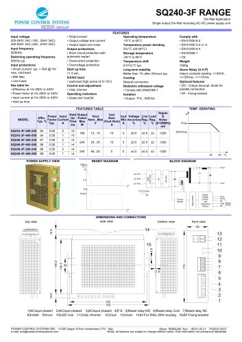 SQ240-3F RANGE