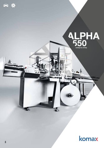 Alpha 550 Crimping machine