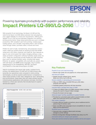 Epson LQ-590 Impact Printer