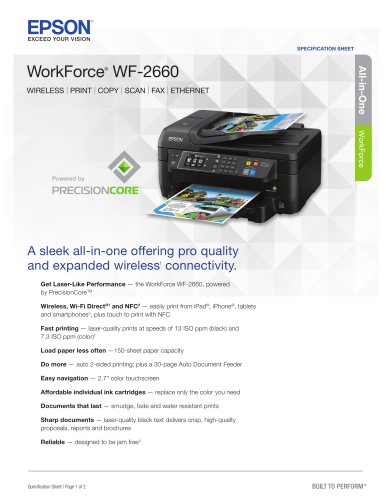 WorkForce WF-2660