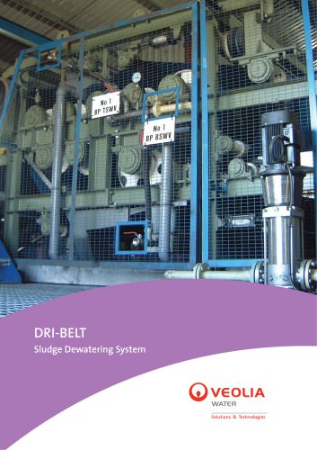 DRI-BELT Sludge Dewatering System