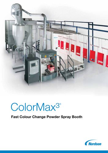 Fast Clean Powder Coating Booth - ColorMax³