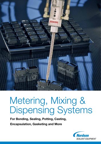 Metering, Mixing and Dispensing product catalogue