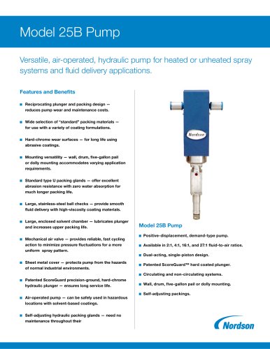 Model 25B Pump