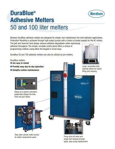 DuraBlue ® Adhesive Melters