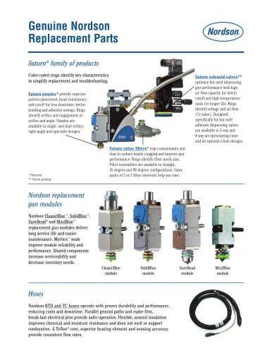 Genuine Nordson Replacement Parts