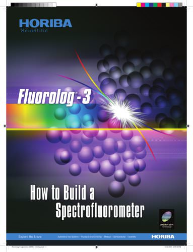 Fluorolog-3 - How to build a Spectrofluorometer