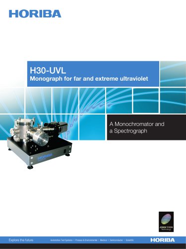 H30-UVL Monograph for far and extreme ultraviolet