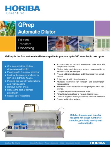 QPrep Automatic Dilutor