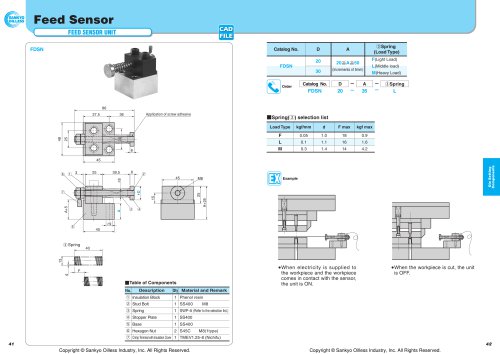 Feed Sensor