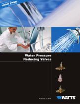 Water Pressure Reducing Valves