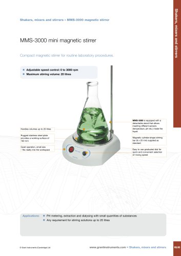 MMS-3000 Magnetic Stirrer