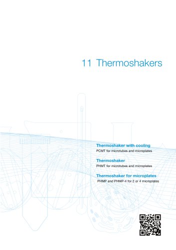 PCMT Thermoshaker with Cooling for Microtubes and Microplates