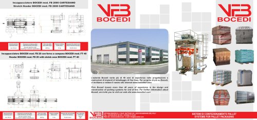 BOCEDI - SYSTEMS FOR PACKING PALLETS