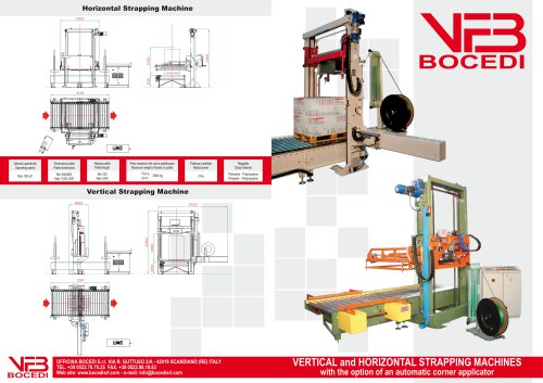 Horizontal / Vertical Strapping Machine