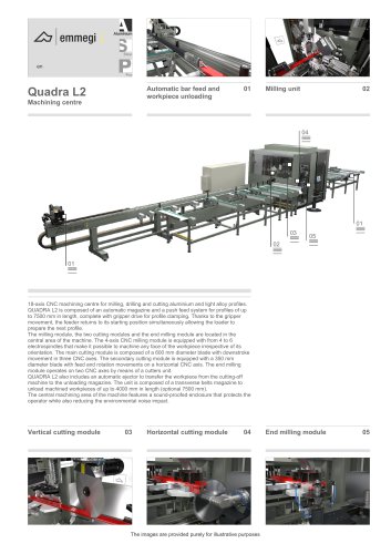 Quadra L2 Machining centre