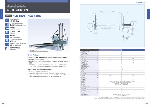 HLIII SERIES HLm-150S HLM-150G